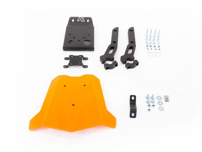 Adventure Spec Mini Fairing Support AMPS bracket  adv off roading kit build motorbike motorcycle universal